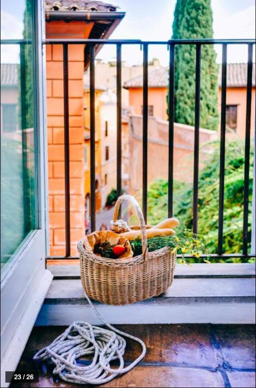 Luxury Art Apartment In Trastevere With Terrace 로마 외부 사진
